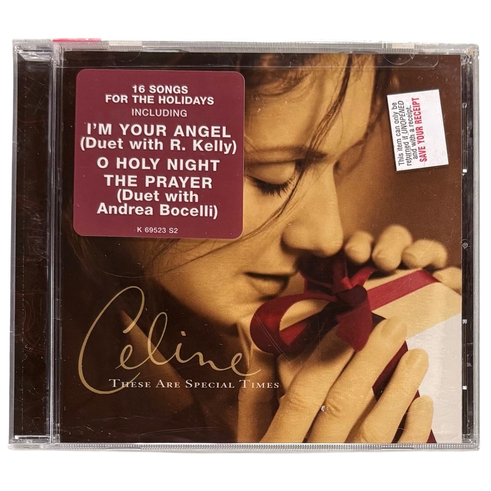 Celine Dion These Are Special Times CD Holiday 16 Songs BK 69523 Factory Sealed
